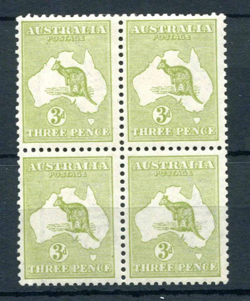3d olive-green Die I with inverted wmk in Plate 2 ... Image 1++