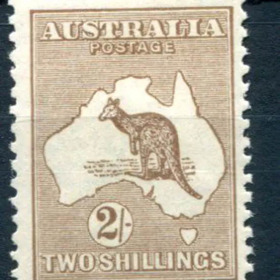 2/- brown. Fine & fresh MUH. SG41, ACSC 37A, Cat. ...