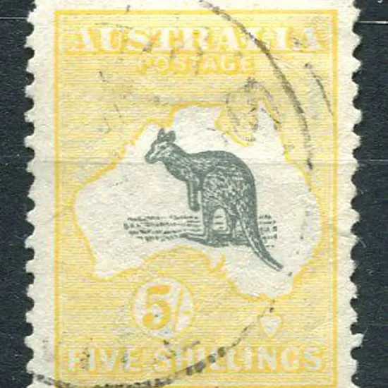 5/- grey black & chrome. Fine used & well ...