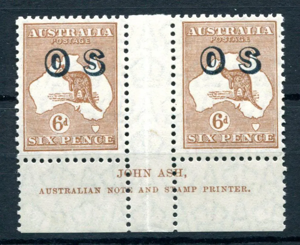 1929/30 Small Multiple Watermark 6d chestnut Die ... Image 1++