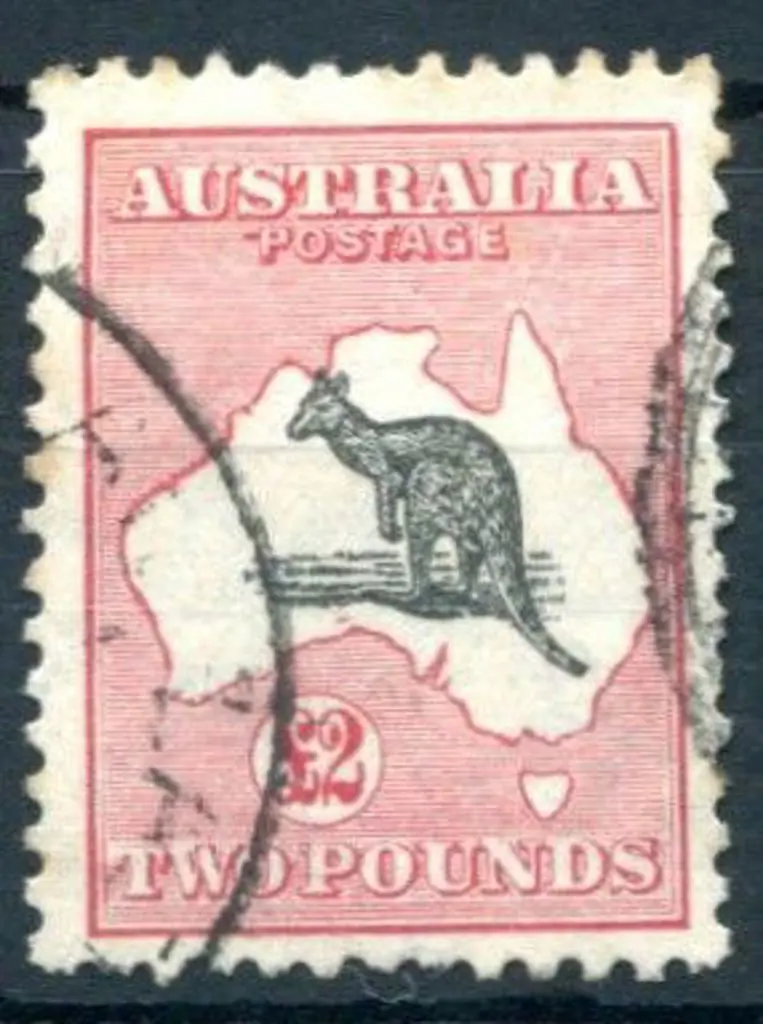 1929/30 Small Multiple Watermark £2 grey & ... Image 1++