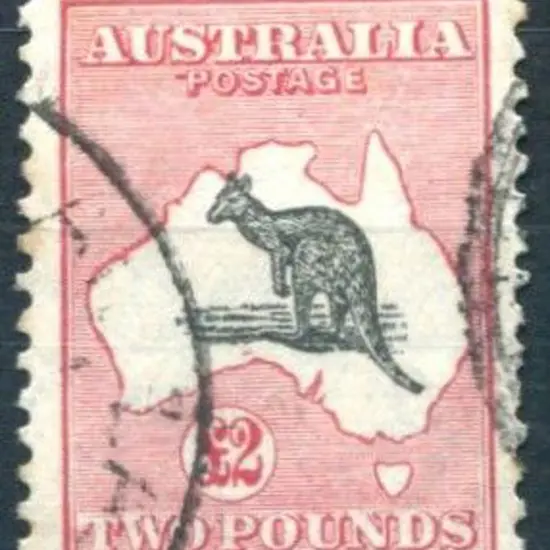 1929/30 Small Multiple Watermark £2 grey & ...