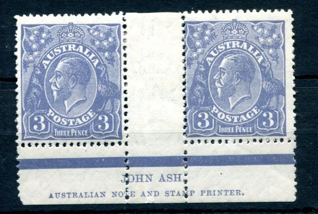 1926-30 Small Multiple Watermark Perf. 13½x12½ 3d ... Image 1++