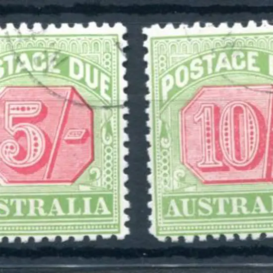 1909/10 2/-, 5/-, 10/- & £1 bicoloured Postage ...