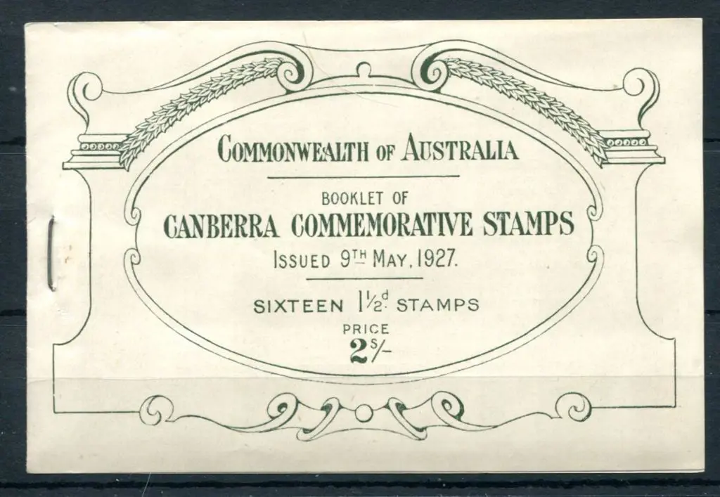 1927 2/- booklet with both panes of 8 x 1½d ... Image 1++