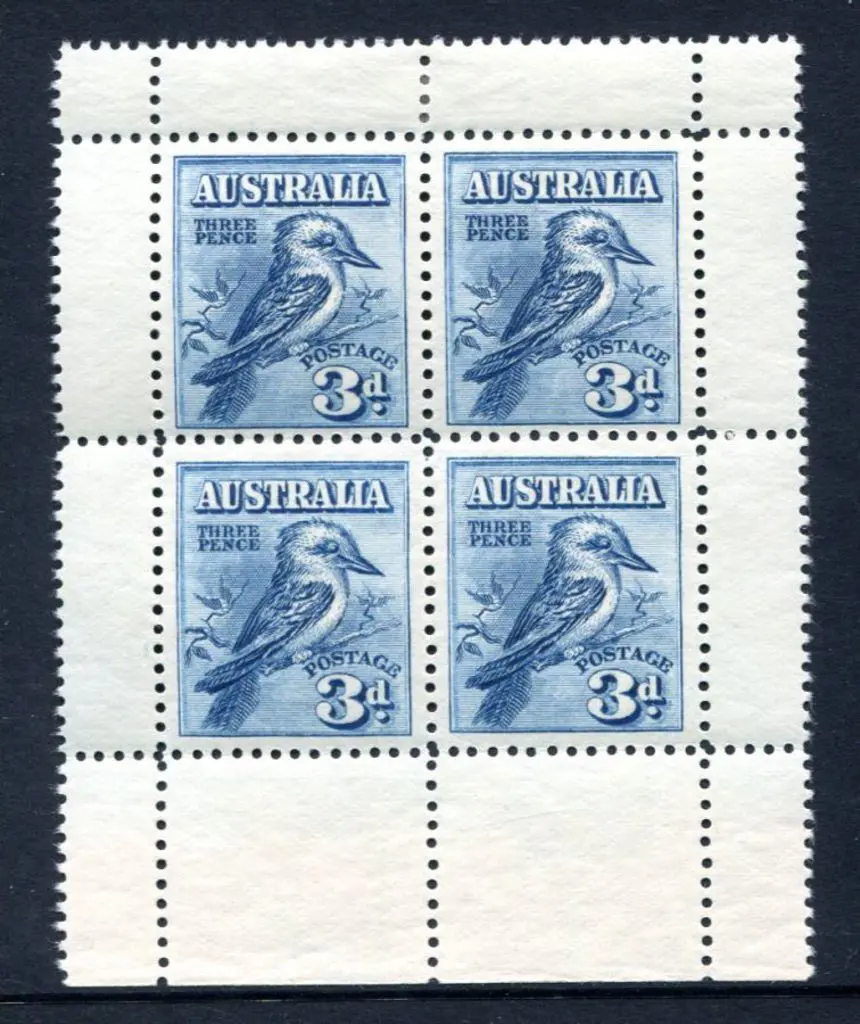 1928 Kookaburra Exhibition Miniature Sheet from ... Image 1++
