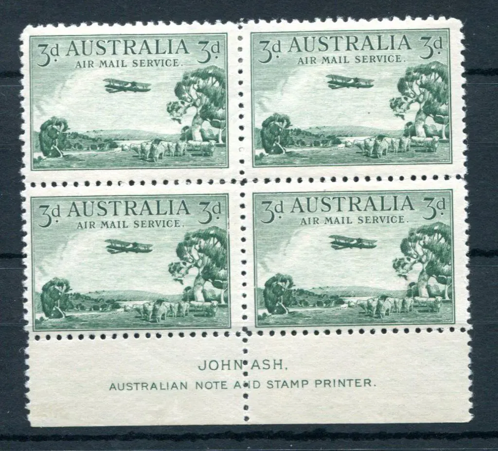 1929 3d Airmail, type B as above ACSC 135z, Cat. ... Image 1++