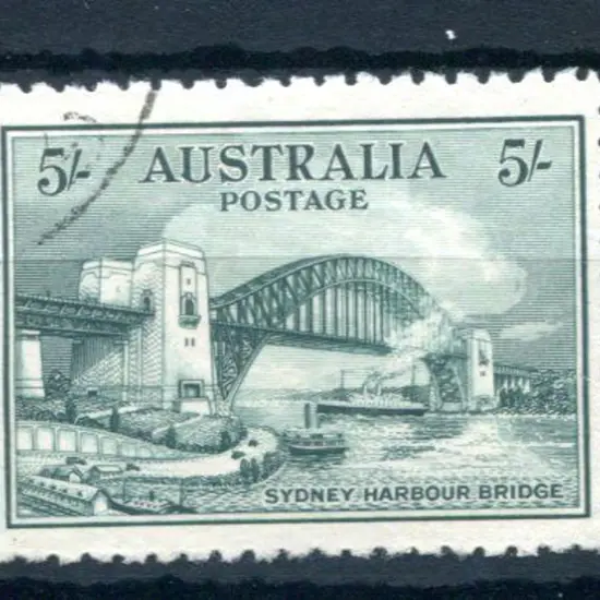 1932 5/- Sydney Harbour Bridge as above. SG 143, ...