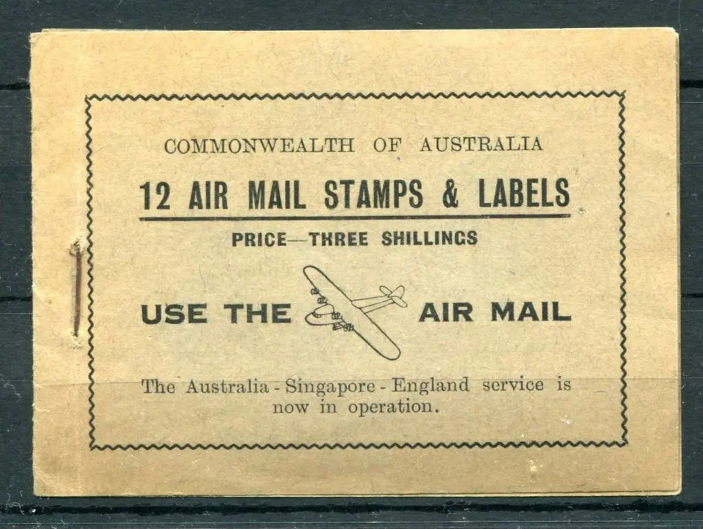 1935 3/- "USE THE AIR MAIL" black on pale green ... Image 1++