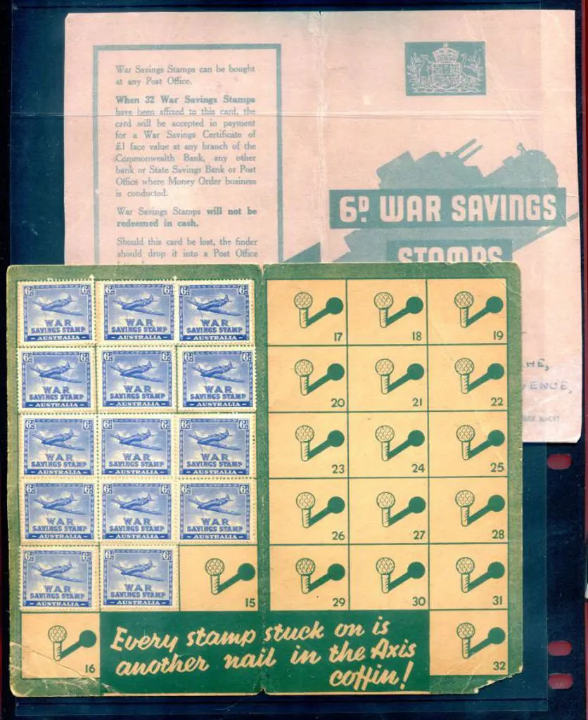 1940 6d Spitfire War Savings Stamps x 14 in Post ... Image 1++