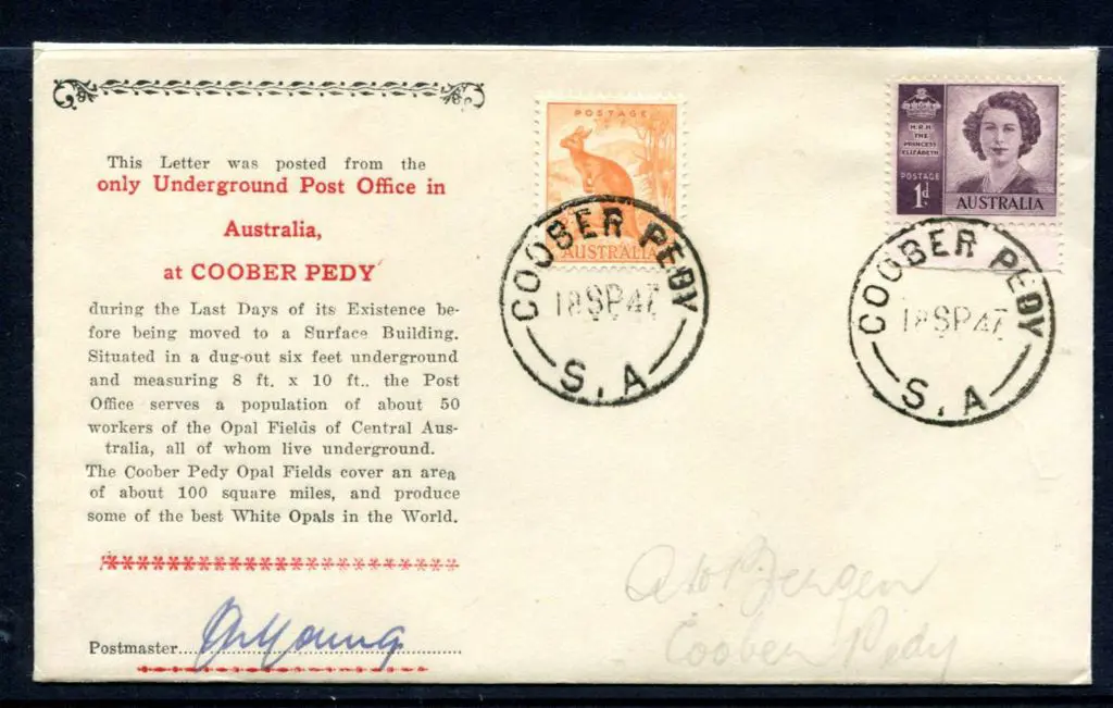 1947 (18th Sept) Arthur Bergen "This letter was ... Image 1++