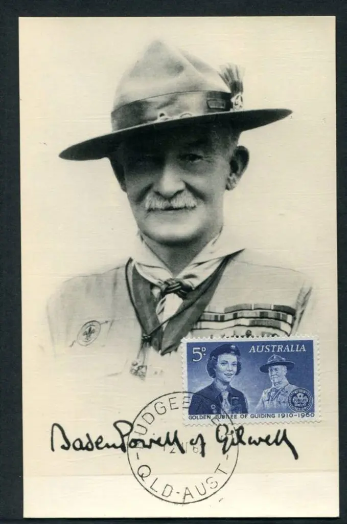 1960 5d Guiding with Baden-Powell on matching ... Image 1++