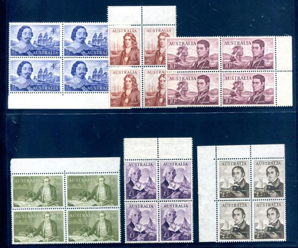1963/64 Navigators set of 6 to £2 in MUH blocks of ... Image 1++