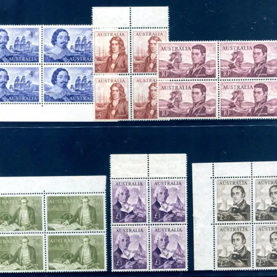 1963/64 Navigators set of 6 to £2 in MUH blocks of ...