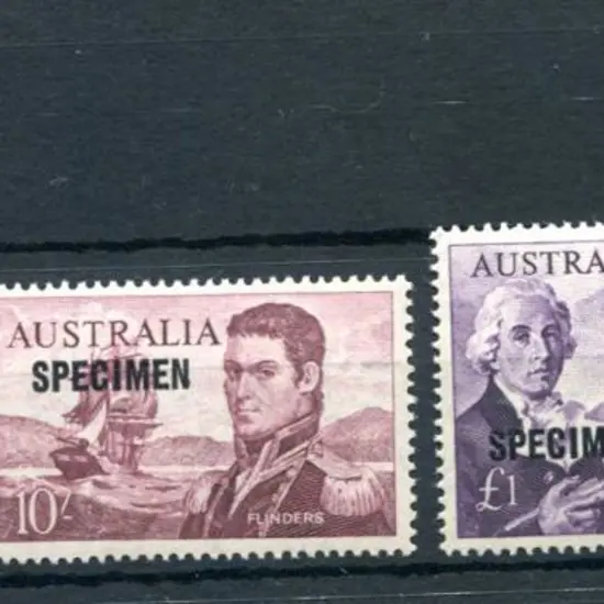 1963/65 Navigators set of 4 to £2 ovptd "SPECIMEN" ...