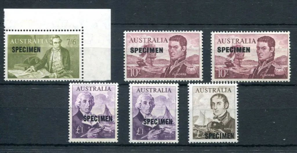 1963/65 Navigators set to £2 ovptd "SPECIMEN" incl ... Image 1++
