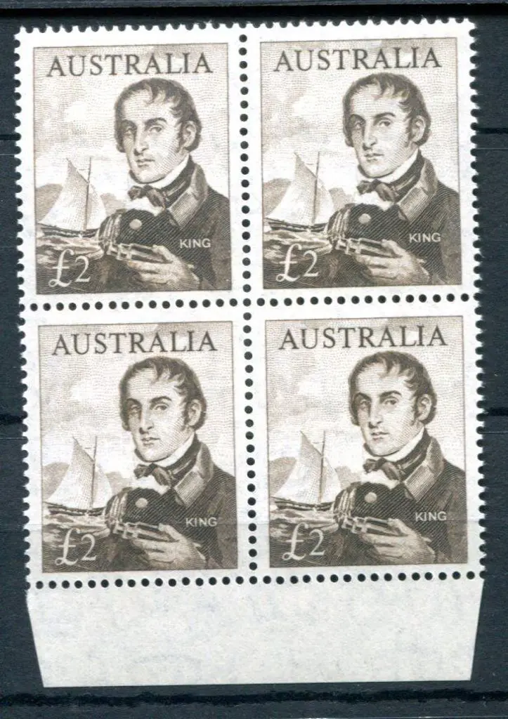 1963/64 £2 King Navigator in superb MUH bottom ... Image 1++