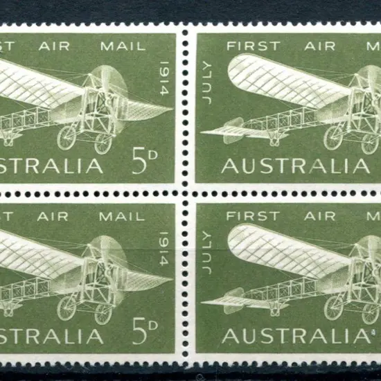1964 5d Guillaux Airmail with "Re-entry to second ...