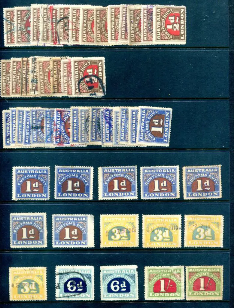 1912 3rd Series Perf 14 Used range consisting ½d x ... Image 1++