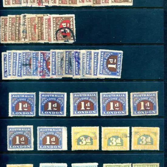 1912 3rd Series Perf 14 Used range consisting ½d x ...