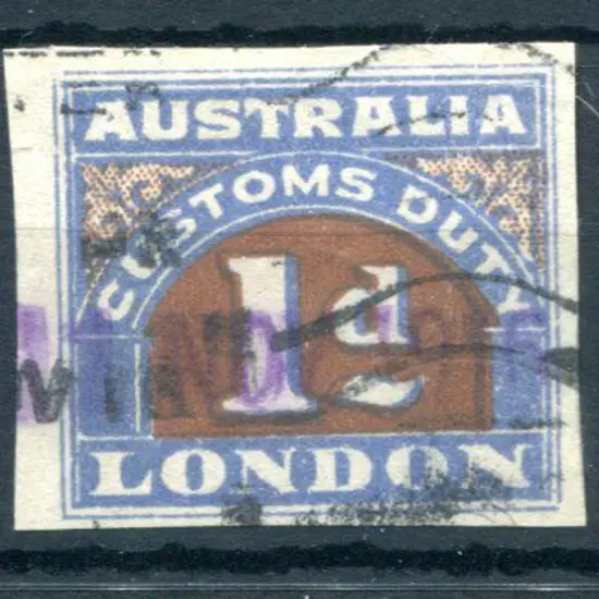 1912 3rd Series Imperf 1d with 4 large imperforate ...