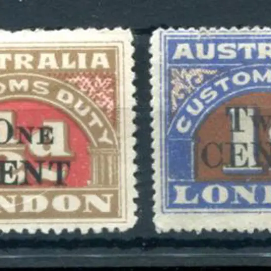 1917 3rd Series "ONE CENT" US currency ovpt in ...