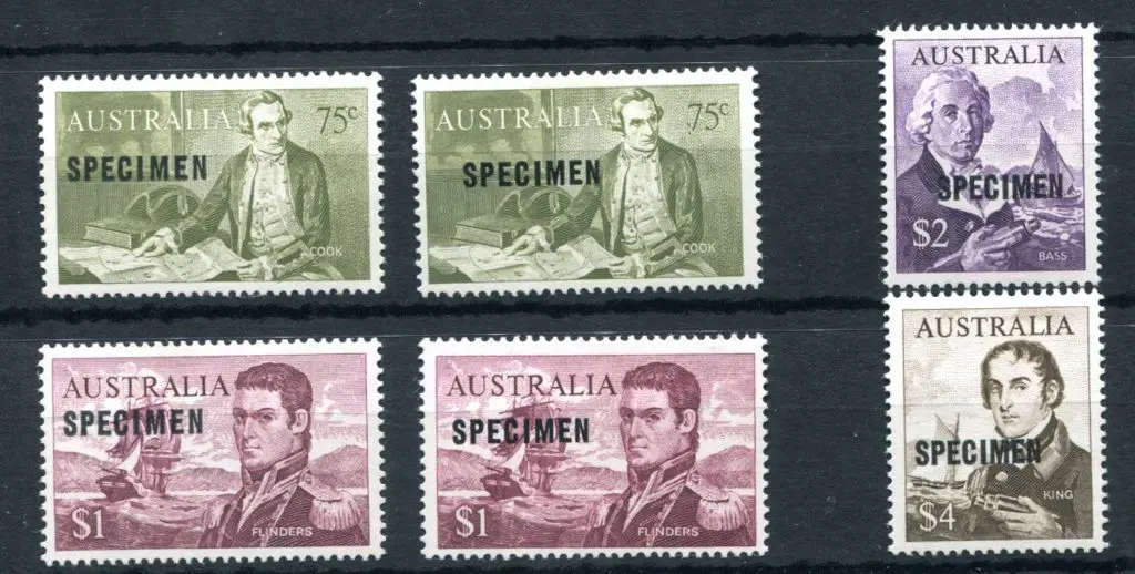 1966 Navigators ovptd "SPECIMEN" set of 4 MUH plus ... Image 1++