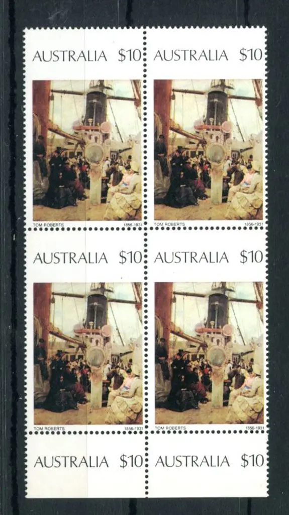 1977 $10 Coming South painting in bottom marginal ... Image 1++