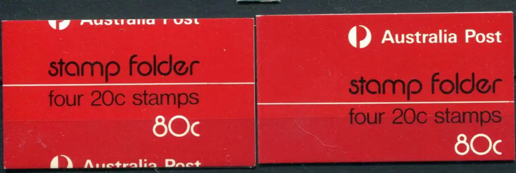 1979 80c Trial Vending booklet with massive miscut ... Image 1++
