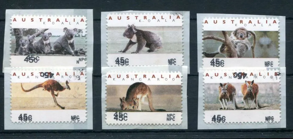 1993 $25.50 value printed twice & "POSTAGE PAID" ... Image 1++