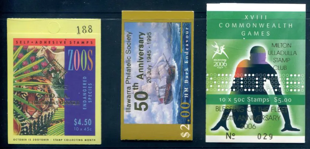 1994 $4.50 Zoos S/A booklet ovptd "S.C.D.A.A. ... Image 1++