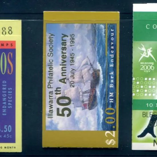 1994 $4.50 Zoos S/A booklet ovptd "S.C.D.A.A. ...