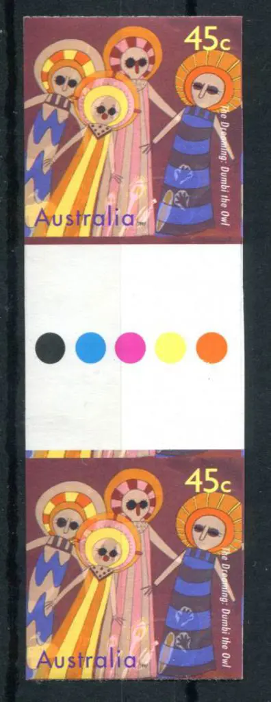 1997 45c "The Dreaming - Dumbi the Owl" vertical ... Image 1++