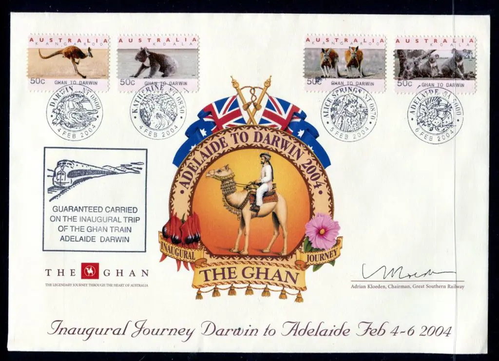 2004 (6th Feb) Adelaide to Darwin Inaugural ... Image 1++