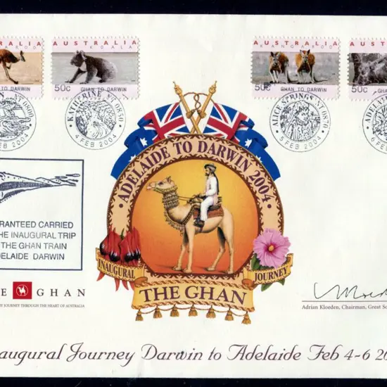 2004 (6th Feb) Adelaide to Darwin Inaugural ...