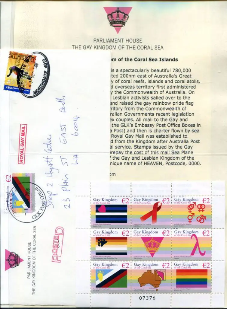 2006 (1st June) Perth addressed "Parliament House, ... Image 1++