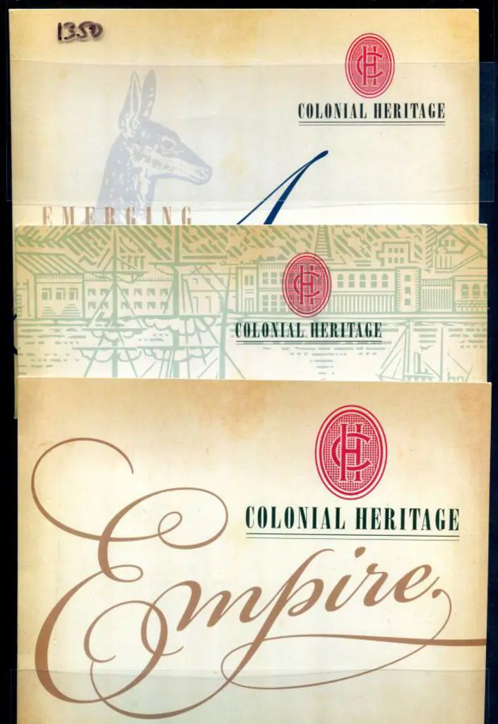2010-2012 Colonial Heritage Packs x 3 diff with $5 ... Image 1++