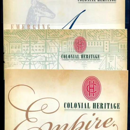 2010-2012 Colonial Heritage Packs x 3 diff with $5 ...