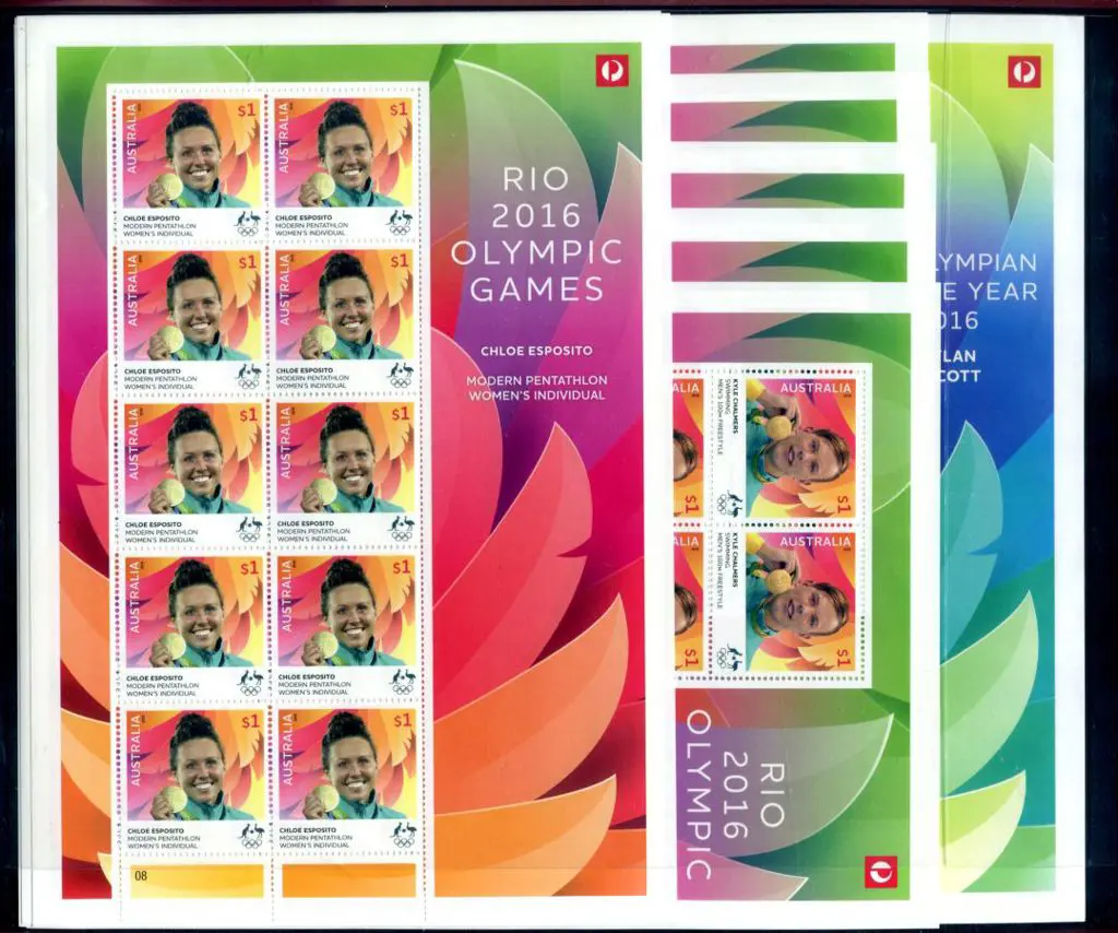 2012 & 2016 Olympic Games Gold Medallists in $6 & ... Image 1++