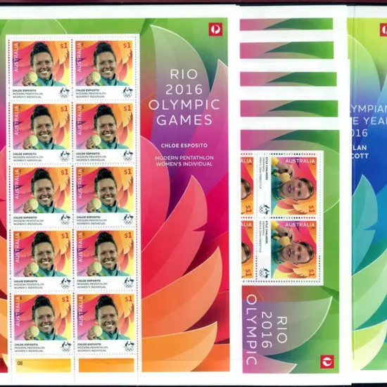2012 & 2016 Olympic Games Gold Medallists in $6 & ...
