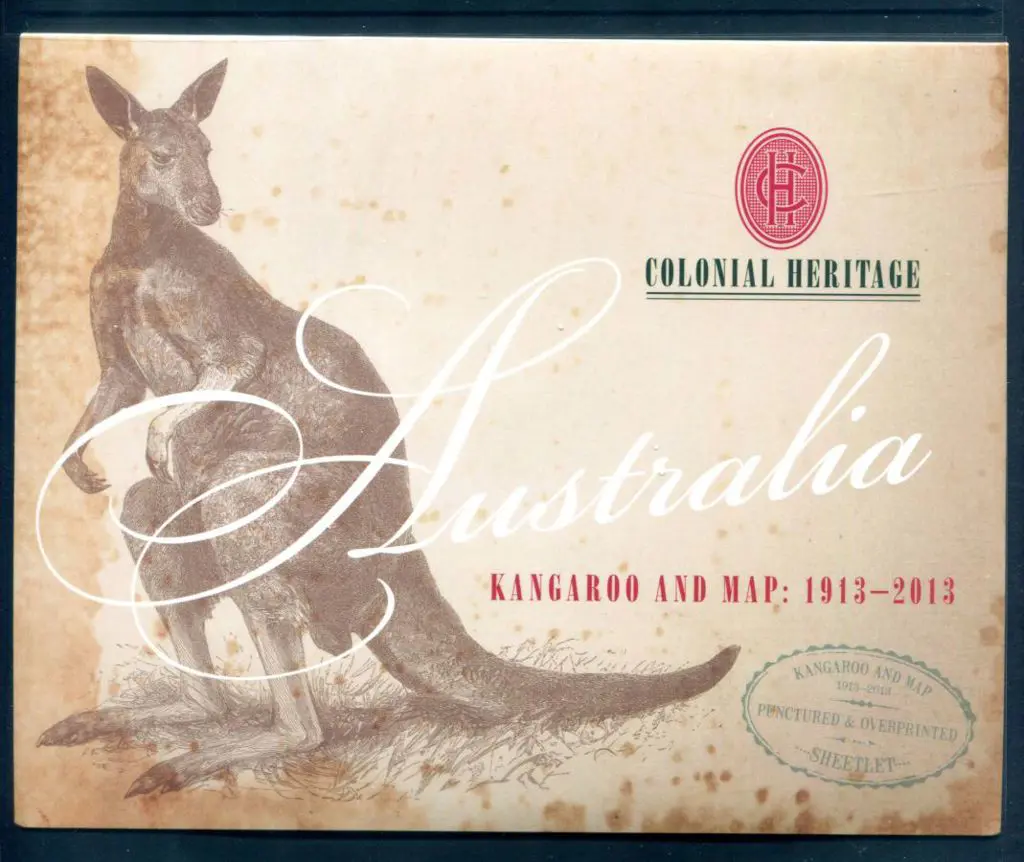 2013 $100 Kangaroo & Map sheetlet of 10 x $10 as ... Image 1++