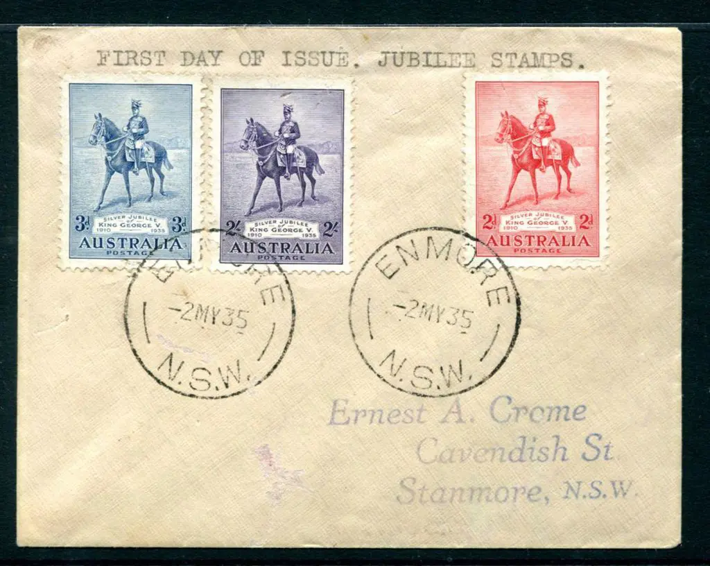 1935 (2nd May) Silver Jubilee set of 3 to 2/- on ... Image 1++
