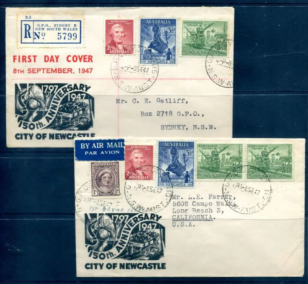 1947 (8th Sept) "50th Anniversary City of ... Image 1++