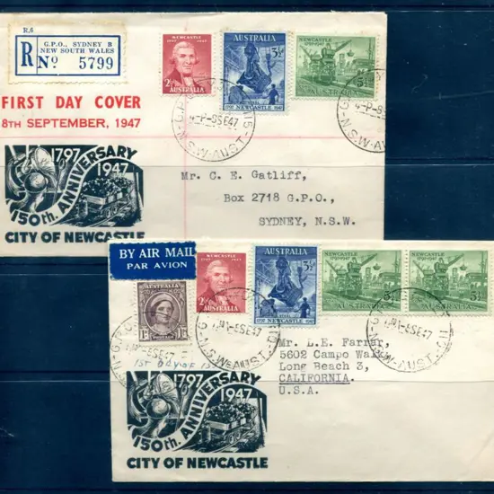 1947 (8th Sept) "50th Anniversary City of ...
