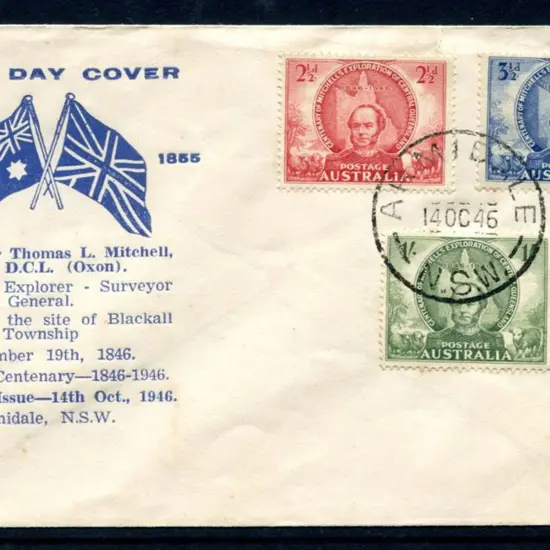 1947 (8th Sept) Newcastle set of 3 on "NEWCASTLE ...