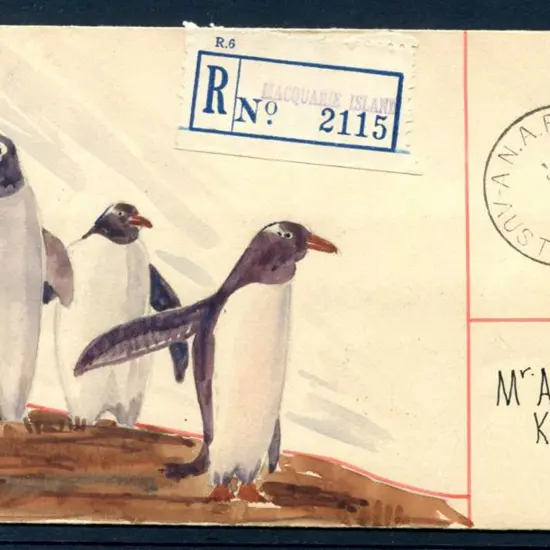 1952 (19th Mar) 1/0½d KGVI AJ Peake hand ...