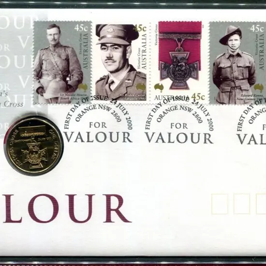 2000 (24th July) Victoria Cross - Valour $1 PNC ...