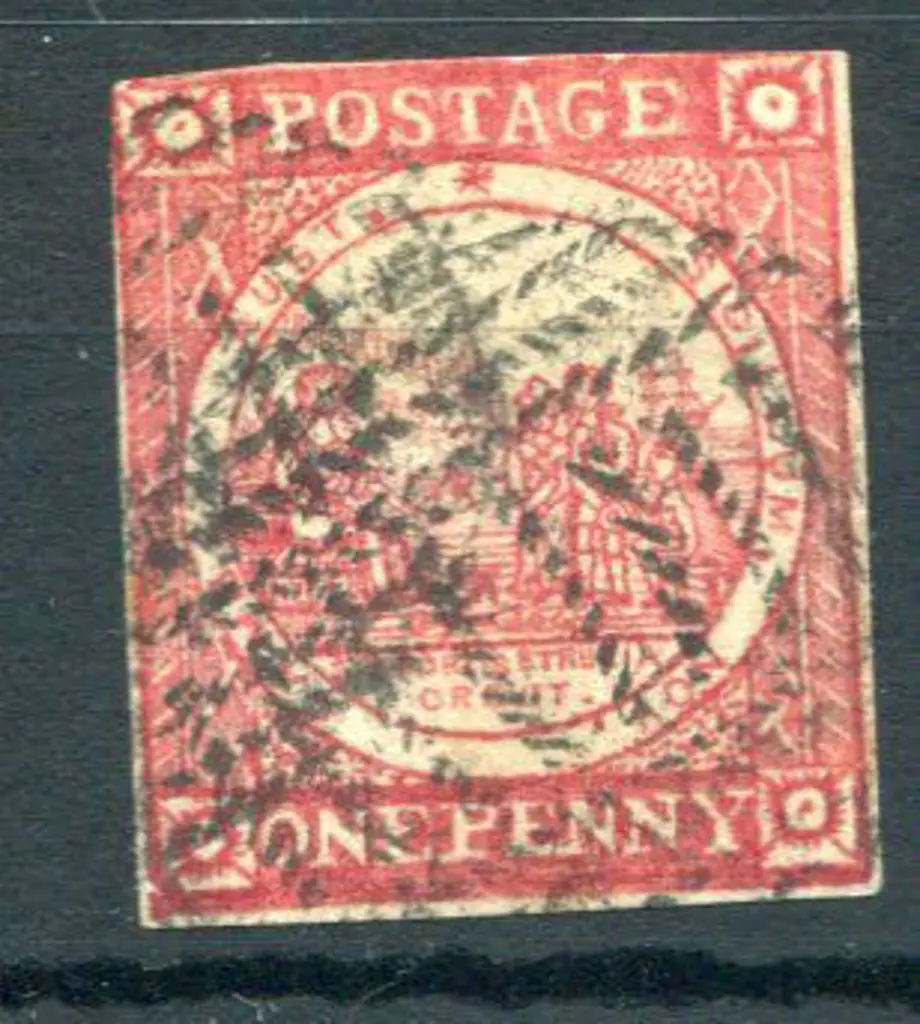 1850 1d Plate 1, no clouds, dull lake on hard ... Image 1++