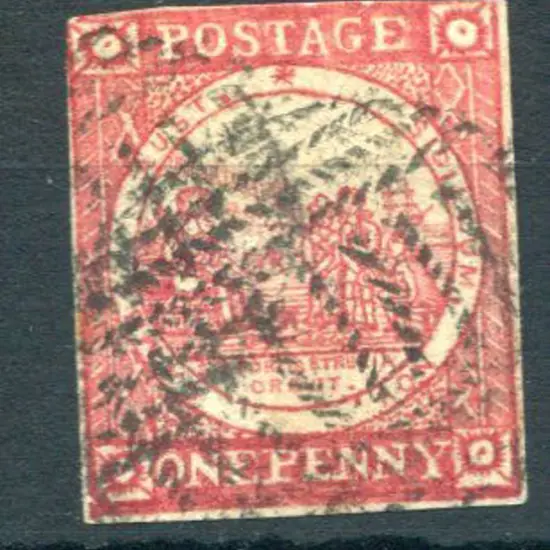 1850 1d Plate 1, no clouds, dull lake on hard ...