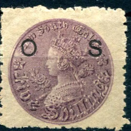 1880/85 5/- rose-lilac perf. 10 with rough perfs ...